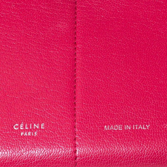 CÉLINE Folded Clutch - Berry - Picture 11 of 12